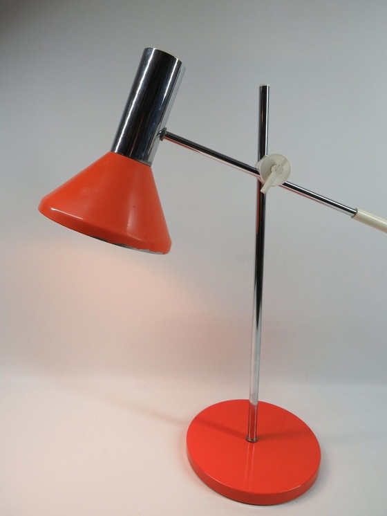 Image 1 of Vintage boomverlichting bureaulamp