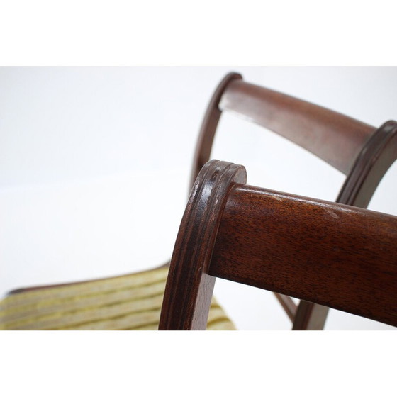 Image 1 of Set van 4 vintage Art Deco eetkamerstoelen, jaren 1940