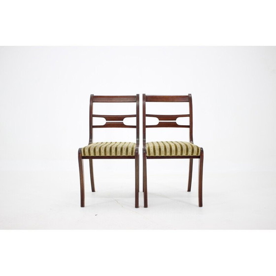 Image 1 of Set van 4 vintage Art Deco eetkamerstoelen, jaren 1940