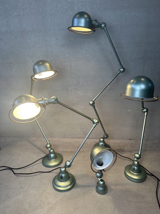 Image 1 of Vintage industriële Jieldé lamp - wandlamp