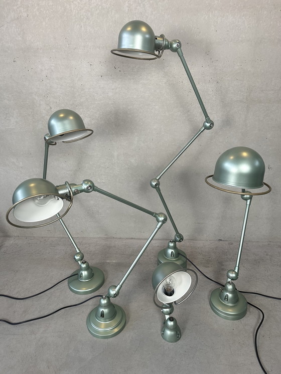 Image 1 of Vintage industriële Jieldé lamp - wandlamp