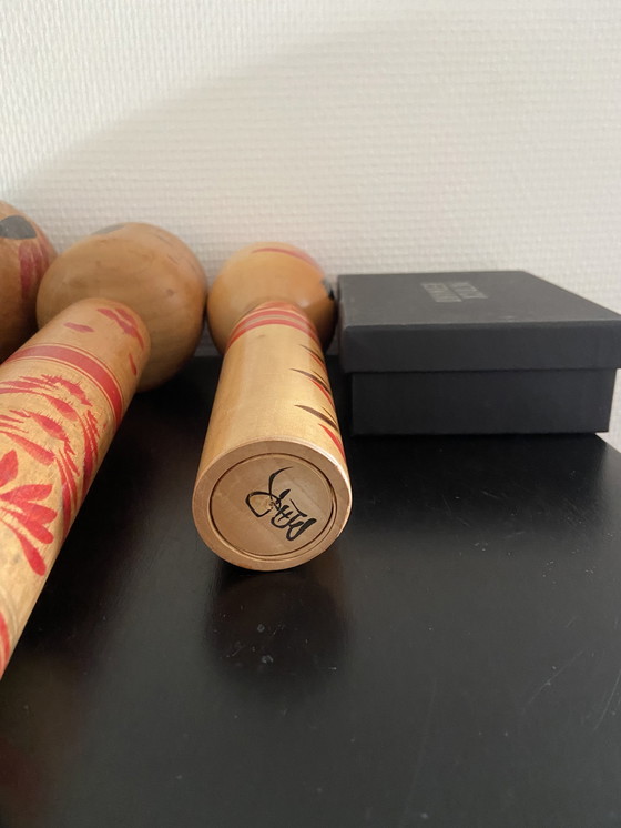 Image 1 of Vintage Kokeshi set