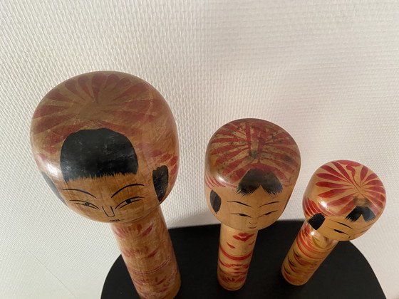 Image 1 of Vintage Kokeshi set