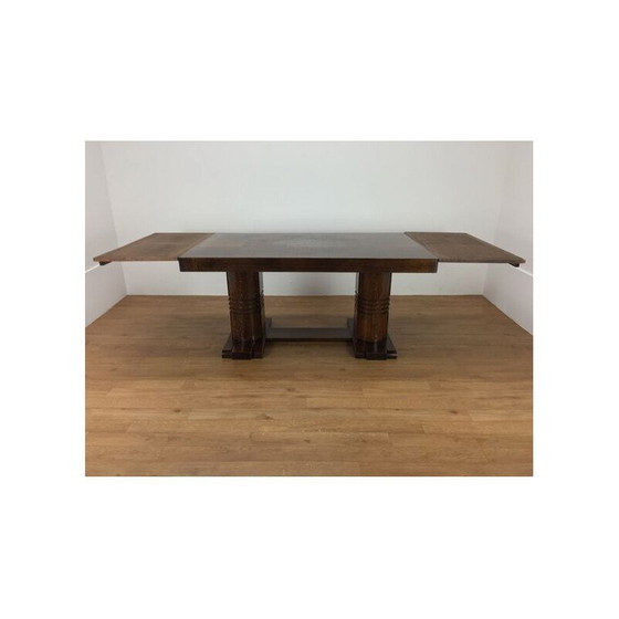 Image 1 of Vintage art deco tafel van Charles Dudouyt, Frankrijk