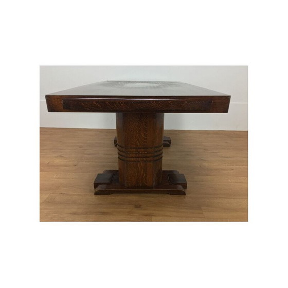 Image 1 of Vintage art deco tafel van Charles Dudouyt, Frankrijk