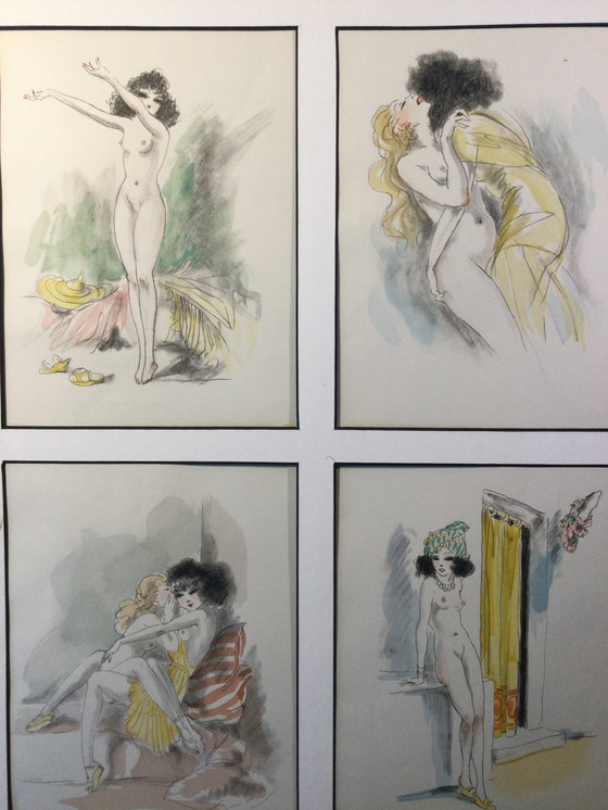 Image 1 of Louis Icart Erotische Prenten