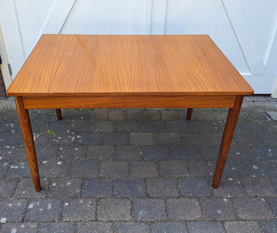 Image 1 of Vintage design teak eettafel