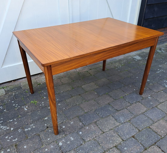 Image 1 of Vintage design teak eettafel