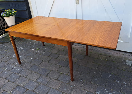 Image 1 of Vintage design teak eettafel