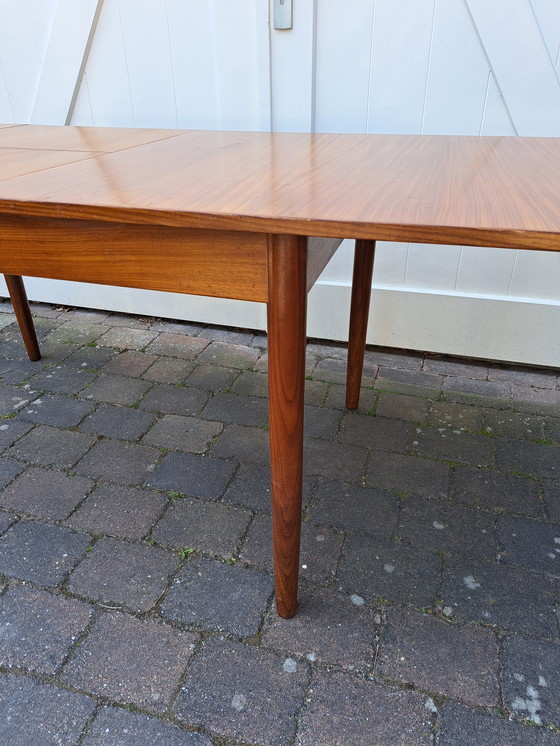 Image 1 of Vintage design teak eettafel