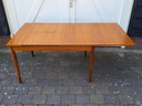 Vintage design teak eettafel