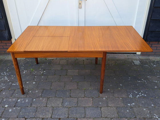 Image 1 of Vintage design teak eettafel