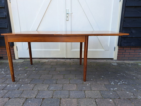 Image 1 of Vintage design teak eettafel