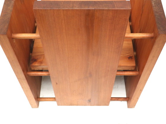 Image 1 of 3X Zeer Zeldzame Modernistische Brutalist Fauteuil Van Architect Fritz Zeiger