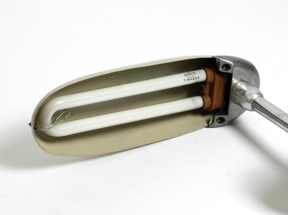 Image 1 of Grote zeer zeldzame zware 1940 Streamline Design tafellamp uit de VS