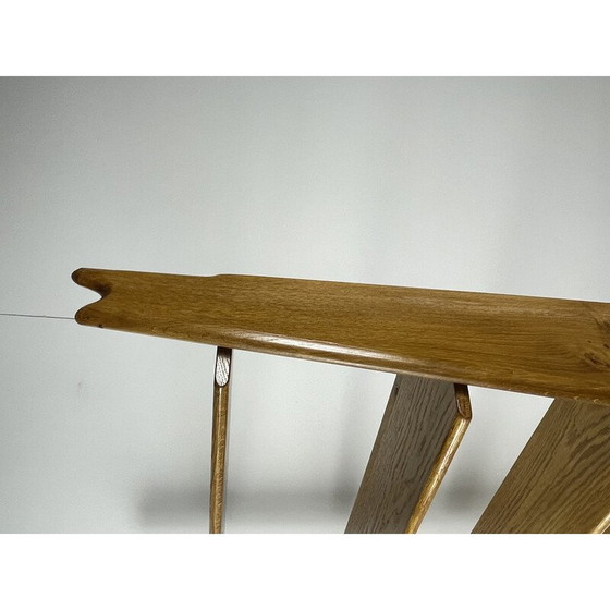 Image 1 of Vintage eiken plank van Pierre Cruège