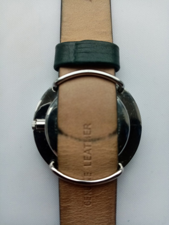 Image 1 of Quartz horloge "Lady Record" Alessi door Achille Castiglioni 1988S