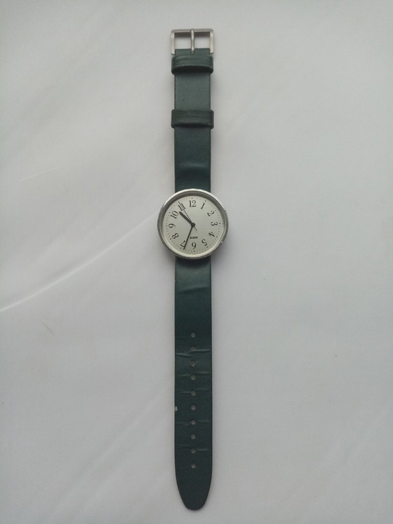 Image 1 of Quartz horloge "Lady Record" Alessi door Achille Castiglioni 1988S