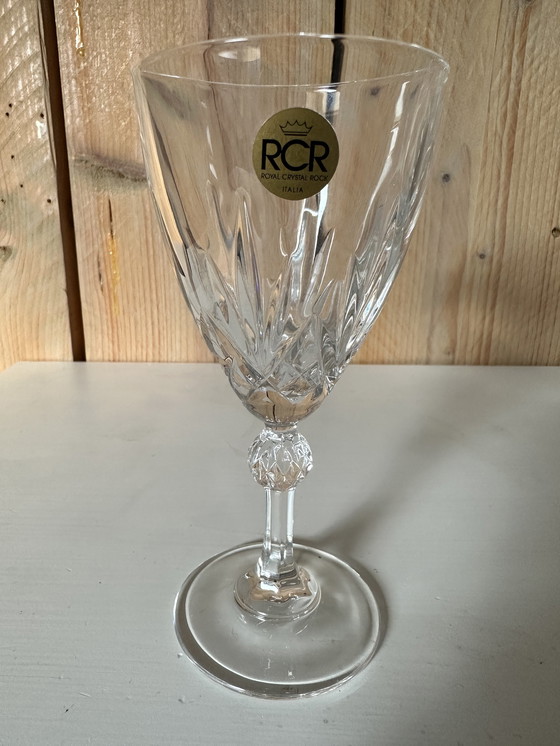 Image 1 of 6 x Royal Crystal Rock Italia RCR winglazen