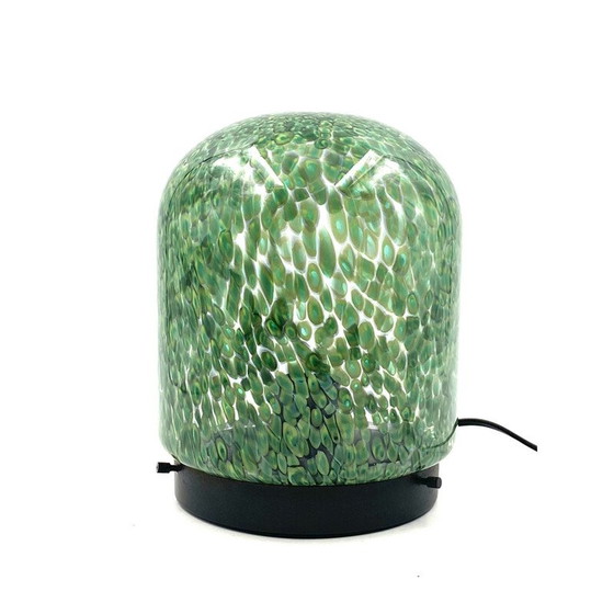 Image 1 of Vintage 'Neverrino' geblazen glazen tafellamp door Gae Aulenti voor Vetreria Vistosi, Italië 1970