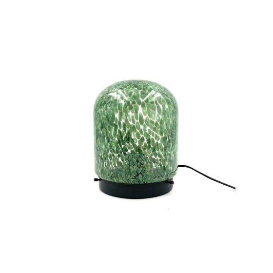 Image 1 of Vintage 'Neverrino' geblazen glazen tafellamp door Gae Aulenti voor Vetreria Vistosi, Italië 1970