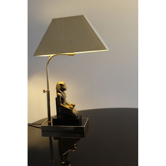 Image 1 of Vintage Hollywood Regency Farao tafellamp 1970