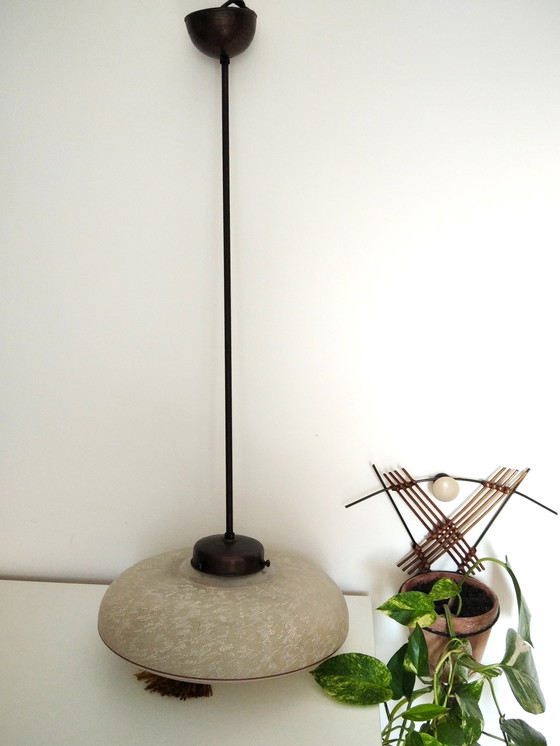 Image 1 of Art Deco Hanglamp Met Kwastje Uit 20'S-30'S