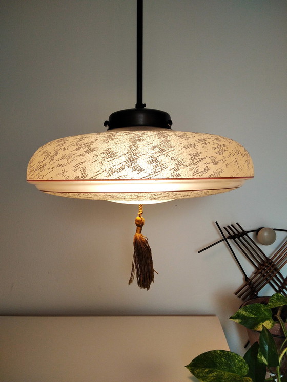 Image 1 of Art Deco Hanglamp Met Kwastje Uit 20'S-30'S