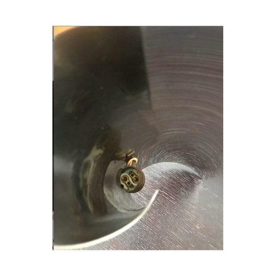 Image 1 of Vintage roestvrijstalen wandlamp van Maison Charles, jaren 1970