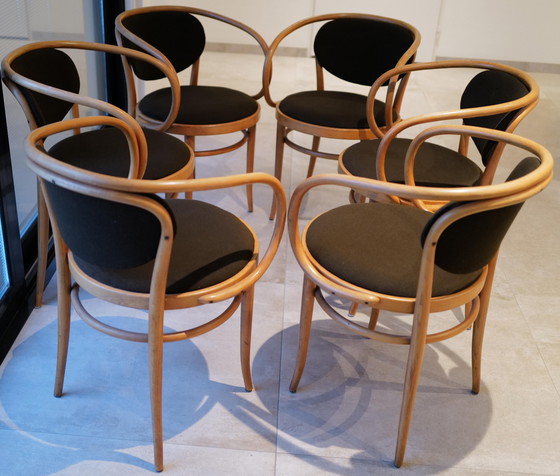 Image 1 of 6x Thonet Stoelen (209)