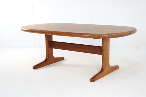 Glostrup Massief Teak Salontafel 'Ebdrup' Deens Vintage