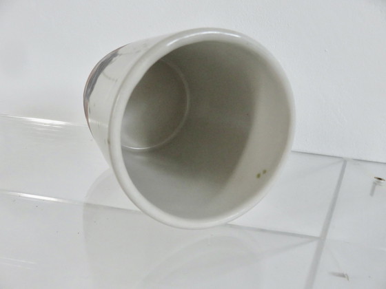 Image 1 of Steengoed vaas "Poterie De La Colombe" Vallauris, Frankrijk, 1960