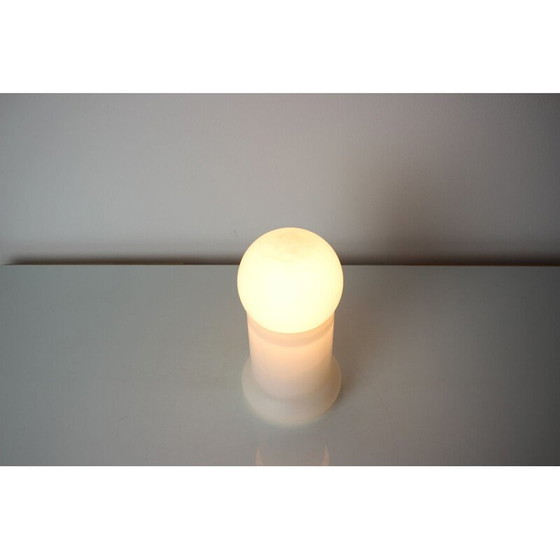 Image 1 of Vintage glazen lamp van Osvětlovací sklo Valašské Meziříčí, Tsjecho-Slowakije 1970