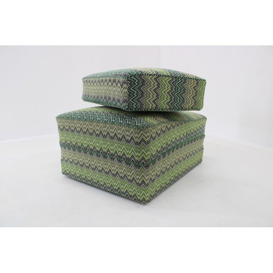 Image 1 of Vintage Art Deco fauteuil van massief notenhout, Tsjecho-Slowakije 1930