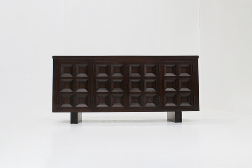 Spaans Brutalist Sideboard Dressoir 