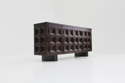 Spaans Brutalist Sideboard Dressoir 