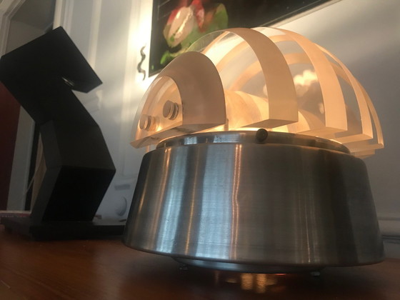 Image 1 of Tafellamp - Lampe De Sol Vintage - Ruimtetijdperk - 1970