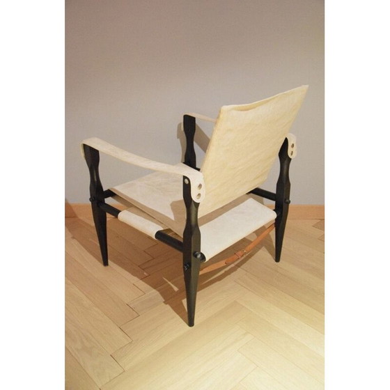 Image 1 of Vintage fauteuil Safari Kaare klint scandinavisch 1950