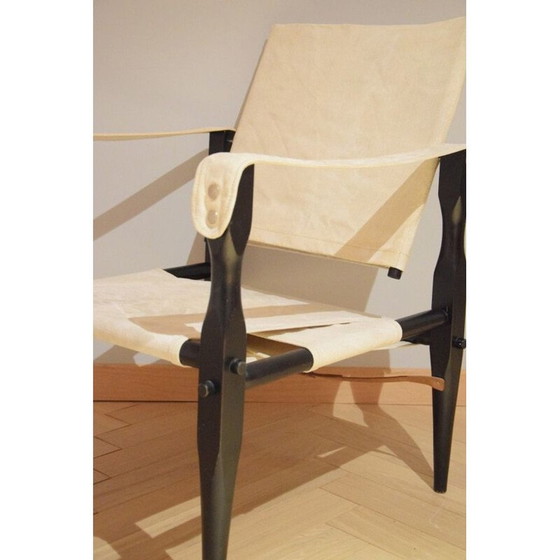 Image 1 of Vintage fauteuil Safari Kaare klint scandinavisch 1950