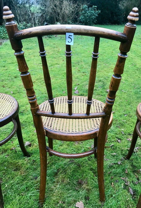Image 1 of 6 Thonet Bistrostoelen