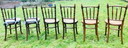6 Thonet Bistrostoelen