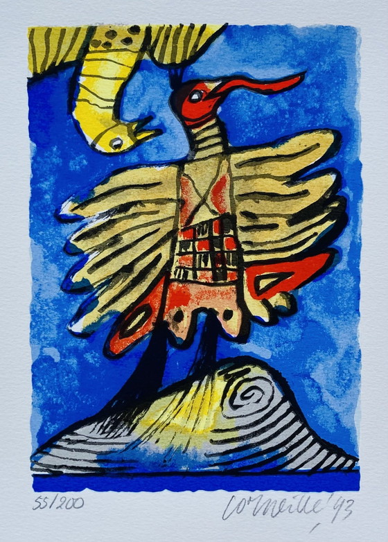 Image 1 of Corneille - Lithografie - 1993