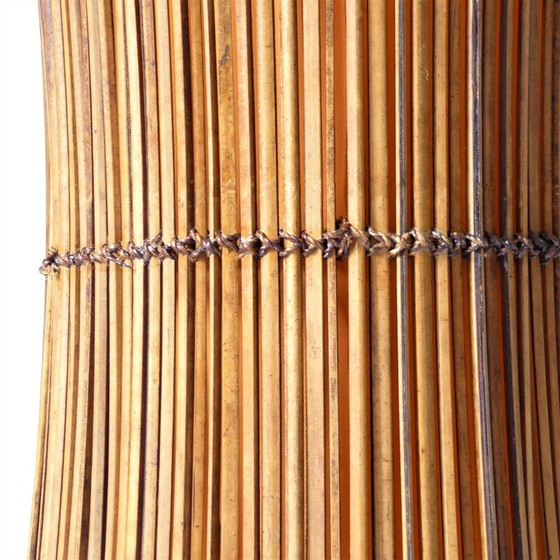 Image 1 of Vintage Kobe vloerlamp in bamboestrips