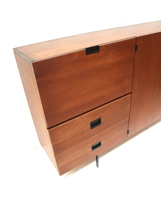 Image 1 of Vintage Dressoir / Wandmeubel Model Cu09 Uit De Japanse Serie Van Cees Braakman Van Pastoe Uit De Jaren ’60