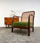 Vintage rotan fauteuil van Thonet, 1950’s