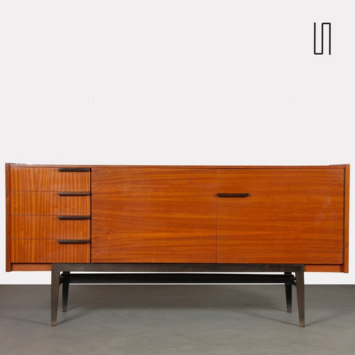 Vintage mahoniehouten dressoir van Frantisek Mezulanik voor Up Zavody, Tsjecho-Slowakije 1960