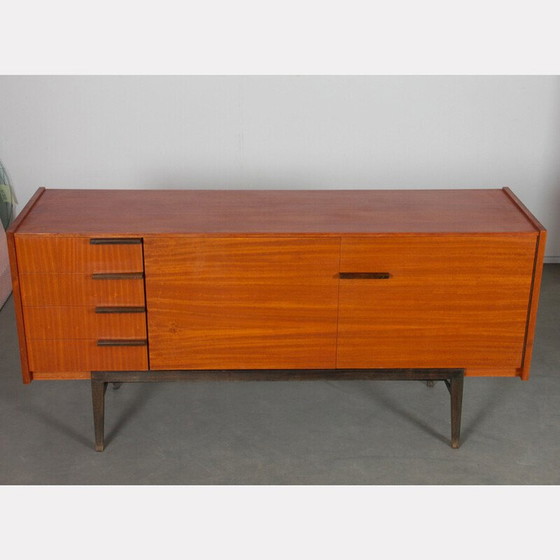Image 1 of Vintage mahoniehouten dressoir van Frantisek Mezulanik voor Up Zavody, Tsjecho-Slowakije 1960
