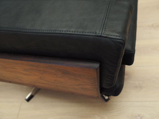 Image 1 of Office leren fauteuil, Deens ontwerp, 1970S, Productie: Denemarken