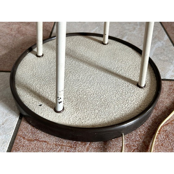 Image 1 of Vintage "Muguet" vloerlamp door René Mathieu voor Lunel Parijs, Frankrijk 1950