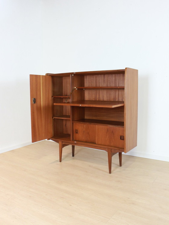 Image 1 of 1X Vintage Teak Kastje 